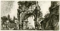 Arco di Druso alla porta di Sebastiano in Roma