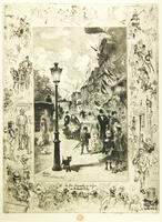 La Fête Nationale du 30 Juin au Boulevard Clichy, 1878