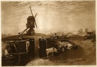 Windmill and Lock, from Liber Studiorum