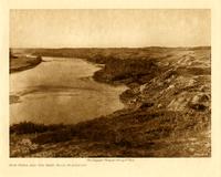 Bow River and the Sand Hills- Blackfoot
