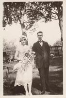 Doris Durey and Ray George Wedding Photo