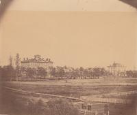 Photograph of Grinnell College in the 1870s