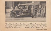 Spaulding Official Exposition Car