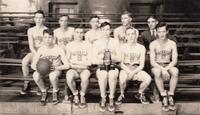 Grinnell High School Basketball Team in the 1930s