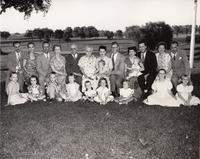 Palmer Family Reunion at the Grinnell Country Club in 1952