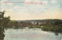 Railroad bridge, across the Des Moines River, Boone, Iowa