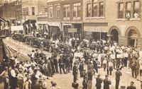 Street scene, Victor, Iowa