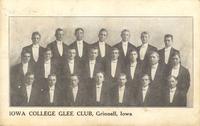 Iowa College Glee Club, Grinnell, Iowa