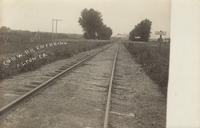 C. & N.W. Railroad entering Alton, Iowa
