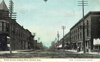 Fourth Avenue looking west, Grinnell, Iowa