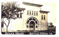 Opera house, Battle Creek, Iowa