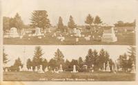Cemetery view, Monroe, Iowa