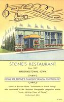 Stone's Restaurant, Marshalltown, Iowa