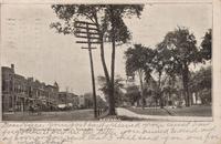 Broad Street looking North, Grinnell, Iowa