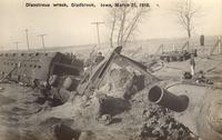 Disastrous wreck March 21, 1910, Gladbrook, Iowa