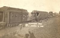 Rock Island train Wreck, March 21, 1910, Gladbrook, Iowa