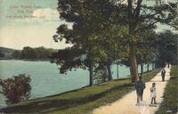 Ellis Park, view along the river path, Cedar Rapids, Iowa