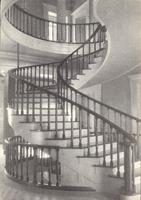 Reverse Spiral Staircase in Old Capitol, Iowa City, Iowa