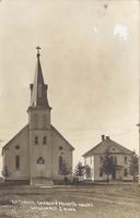Catholic Church and Priest's House, Williams, Iowa