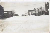 Winter Street Scene, Sutherland, Iowa