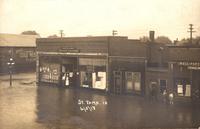 Flooded Streets, June 5, 1918, Tama, Iowa