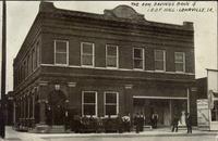 Commercial Savings Bank and I.O.O.F. Hall, Lohrville, Iowa