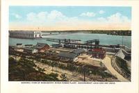 General View of Mississippi River Power Plant, Government Lock and Dry Dock