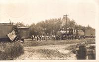 Train Wreck Scene, June 14, 1910, Humeston, Iowa
