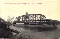 Government Bridge, Rock Island, Ill. & Davenport, Iowa