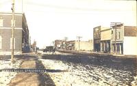 Winter Street Scene, Stratford, Iowa