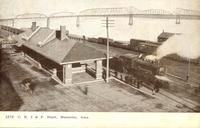 Chicago, Rock Island & Pacific Railroad Depot, Muscatine, Iowa