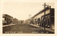 Main Street West, Mystic, Iowa