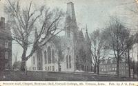 Science Hall, Chapel, Bowman Hall, Cornell College, Mt. Vernon, Iowa