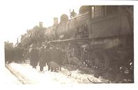 Train wreck, January 16, 1910, Keystone, Iowa