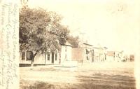 Street scene, Farnhamville, Iowa