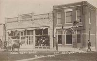 Ross Department Store and First National Bank, Doon, Iowa