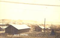 Hazy view of Camp Dodge, Iowa