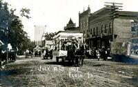 July 4, 1907 celebration, Elgin, Iowa
