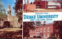 Greetings from Drake University, Des Moines, Iowa