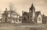 M.E. Church and Parsonage, Conrad, Iowa