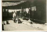 Chinese house with laundry