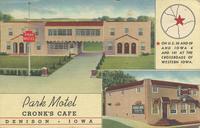Park Motel and Cronk's Café, Denison, Iowa