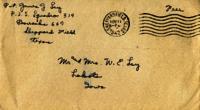 Jimmy Ley to Mr. and Mrs. W. E. Ley - November 17, 1942