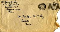 Jimmy Ley to Mr. and Mrs. W. E. Ley - November 19, 1942