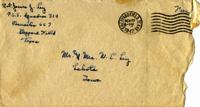 Jimmy Ley to Mr. and Mrs. W. E. Ley - November 22, 1942