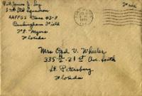 Jimmy Ley to Mrs. Opal V. Wheeler - February 12, 1943
