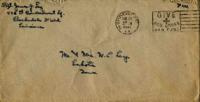Jimmy Ley to Mr. and Mrs. W. E. Ley - March 29, 1943