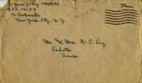 Jimmy Ley to Mr. and Mrs. W. E. Ley - July 17 or 24, 1943