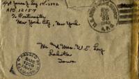 Jimmy Ley to Mr. and Mrs. W. E. Ley - July 30, 1943