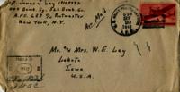 Jimmy Ley to Mr. and Mrs. W. E. Ley - September 17, 1943